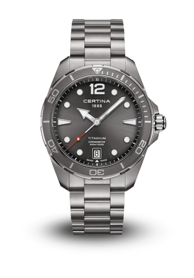 CERTINA - AQUA - DS ACTION GENT QUARTZ - C0324514408700  şəkil