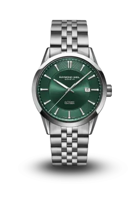 RAYMOND WEIL - FREELANCER - AUTOMATIC GREEN DIAL - 2731-ST-52001 