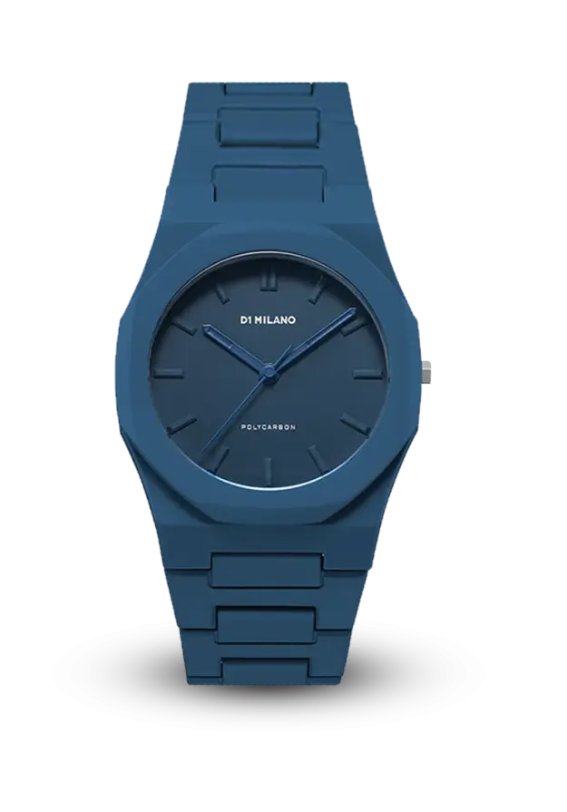 D1MILANO - POLYCARBON - NAVY BLUE - D1-PCBJ21 şəkil