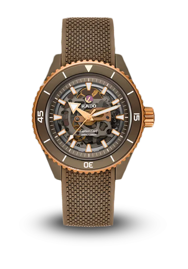 RADO - CAPTAIN COOK - HIGH-TECH CERAMIC - R32150168  şəkil