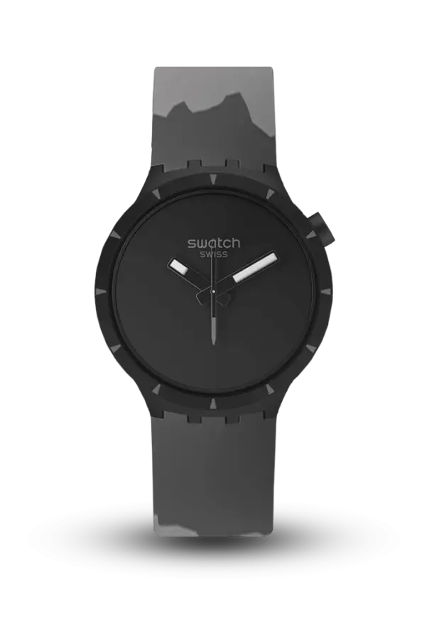 SWATCH - COLOURS OF NATURE - BIG BOLD BASALT - SB03B110  şəkil