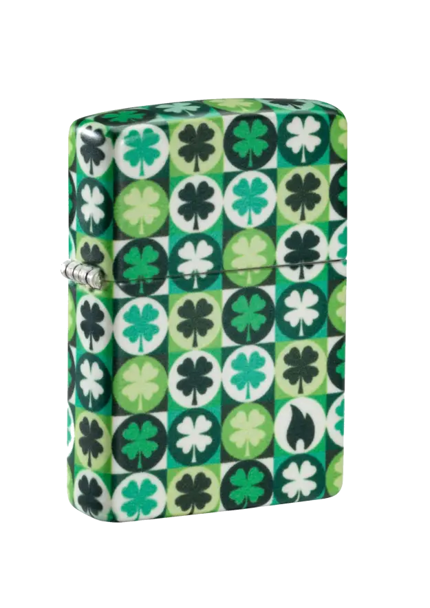 Zippo | Glow In The Dark | Clover | 46015 şəkil