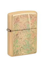 Zippo | High Polish Brass | Dragonfly Wing | 46006