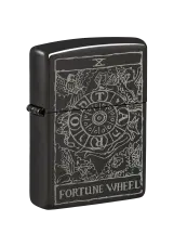Zippo | High Polish Black | Wheel Of Fortune | 46138