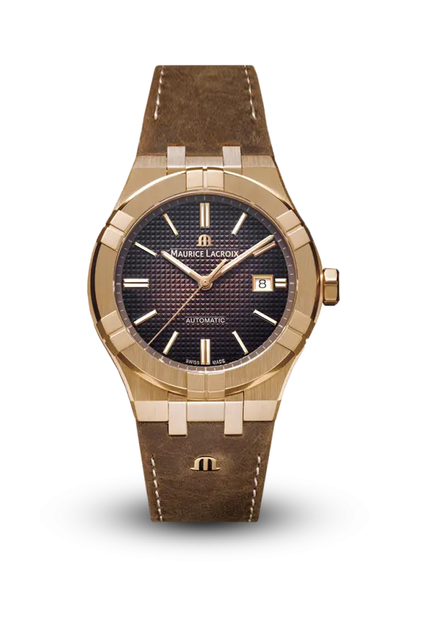 MAURICE LACROIX - AIKON - AUTOMATIC BRONZE - AI6008-BRZ01-730-3 şəkil