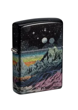 Zippo | Tumbled Chrome | Fusion Galaxy | 46964