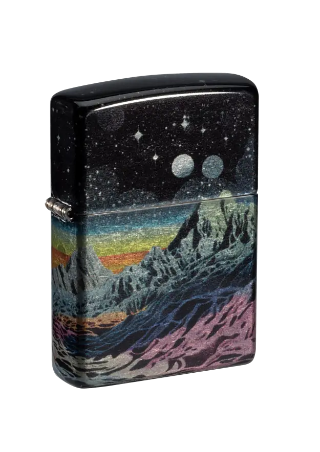 Zippo | Tumbled Chrome | Fusion Galaxy | 46964 şəkil