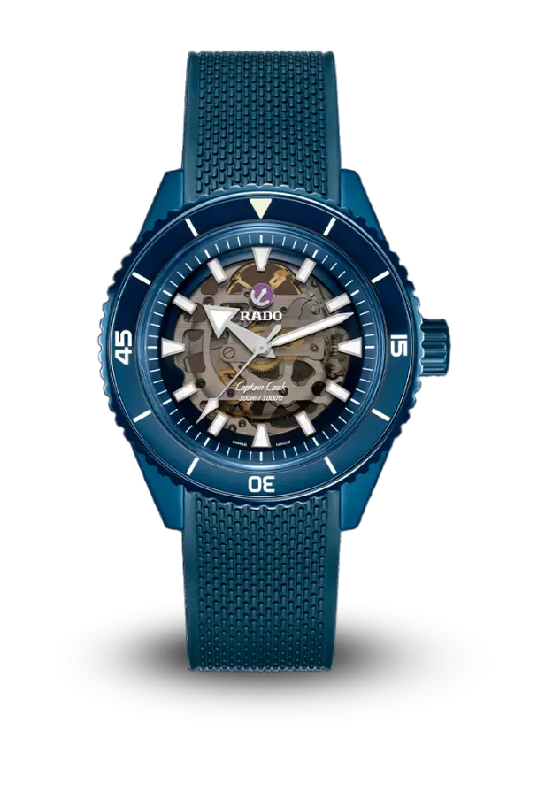 RADO - CAPTAIN COOK - HIGH-TECH CERAMIC - R32153209  şəkil