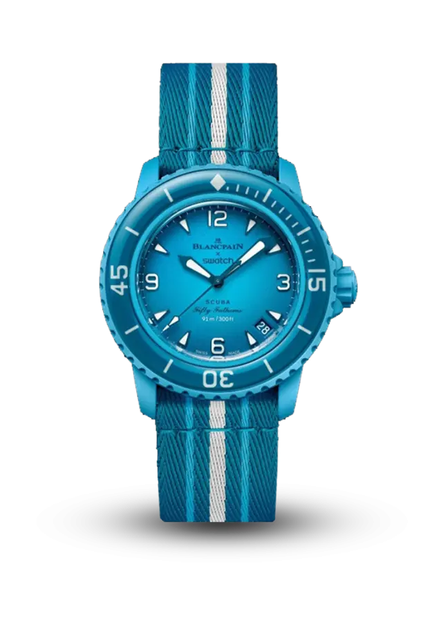 Swatch | Scuba 50 | Blue Lagoon | SO35L400 şəkil