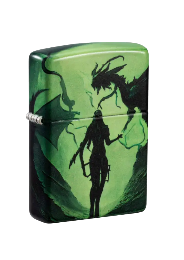 Zippo | Glow In The Dark | Dragon Desigh | 46130 şəkil