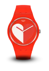 SWATCH - VALENTINE'S DAY - HALF <3 WHITE - SO29Z112 SWATCH - VALENTINE'S DAY - HALF <3 WHITE - SO29Z112