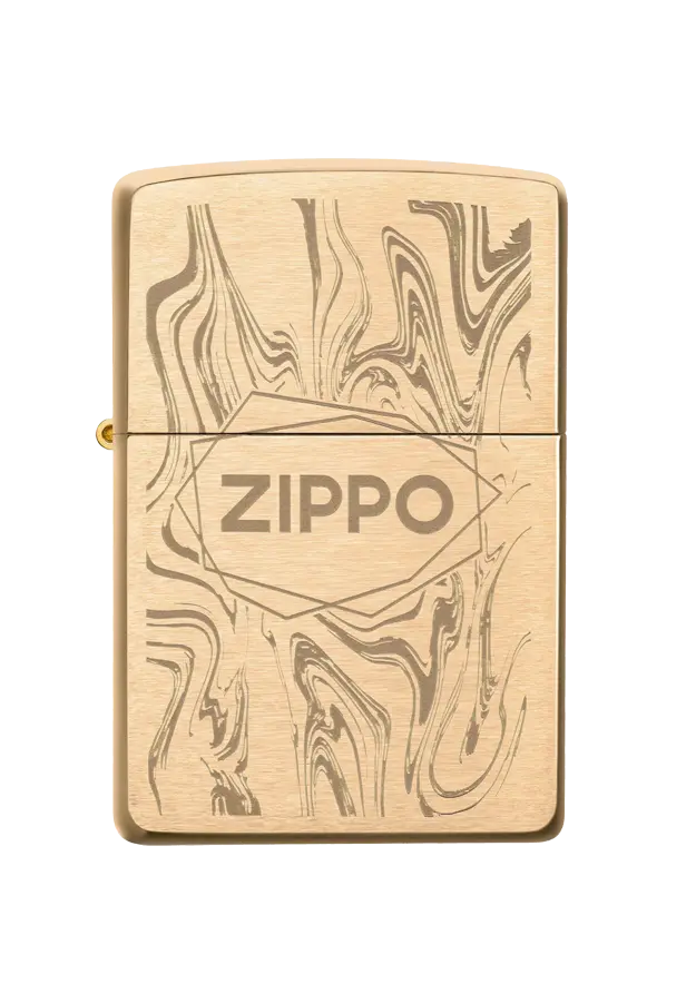 Zippo | Brushed Brass | Marble | 48081 image