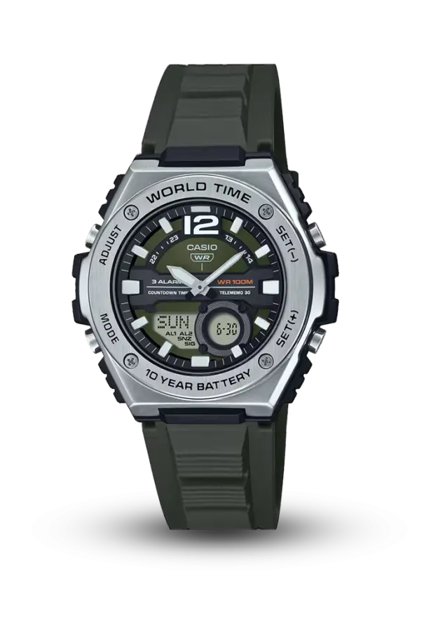 Qol Saatı | Kişi | Kvars | Casio | MWQ-100-3AVDF şəkil