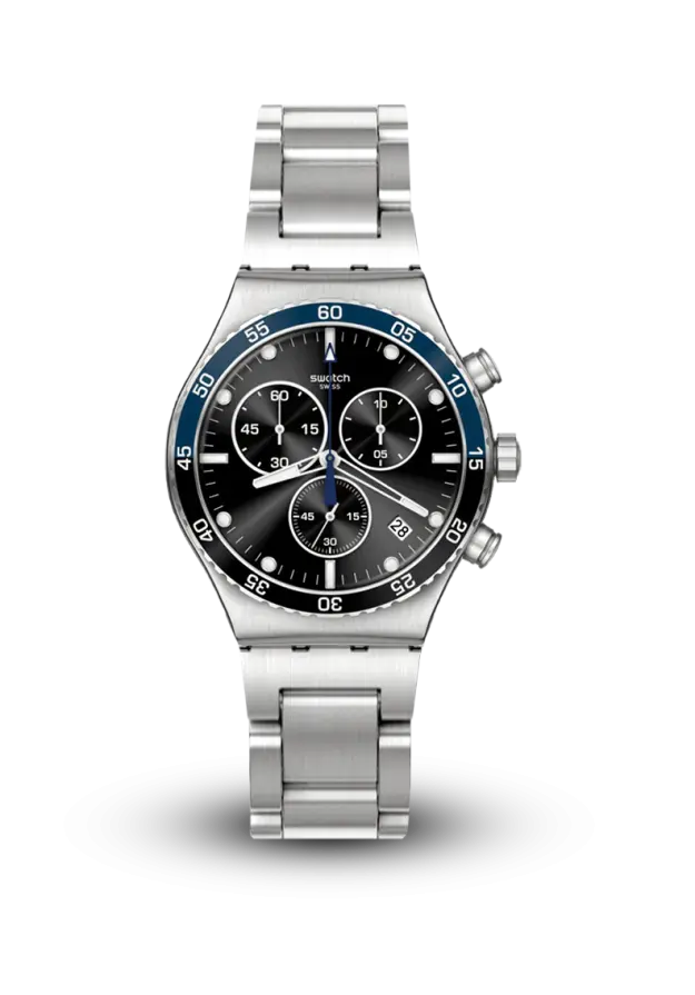 SWATCH - THE MAY COLLECTION - DARK BLUE IRONY - YVS507G şəkil