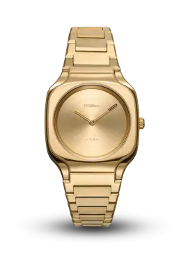 D1MILANO - SQUARE BRACELET - DISKO GOLD - D1-SQBL03