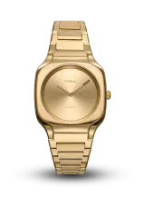 D1MILANO - SQUARE BRACELET - DISKO GOLD - D1-SQBL03