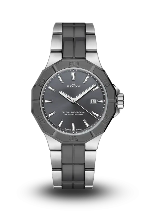 Edox | Delfin | Date | 53021-3GM-GIN şəkil