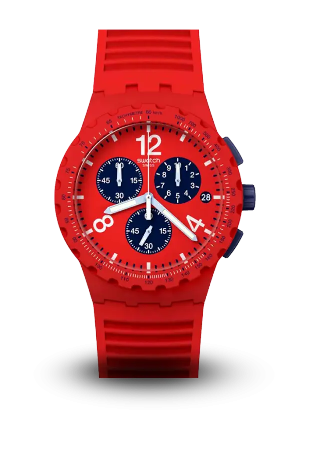 SWATCH - ORIGINALS - NEW CHRONO PLASTIC - SUSR407 şəkil
