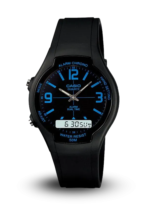 Casio | General | Analog Digital | AW-90H-2BVDF şəkil