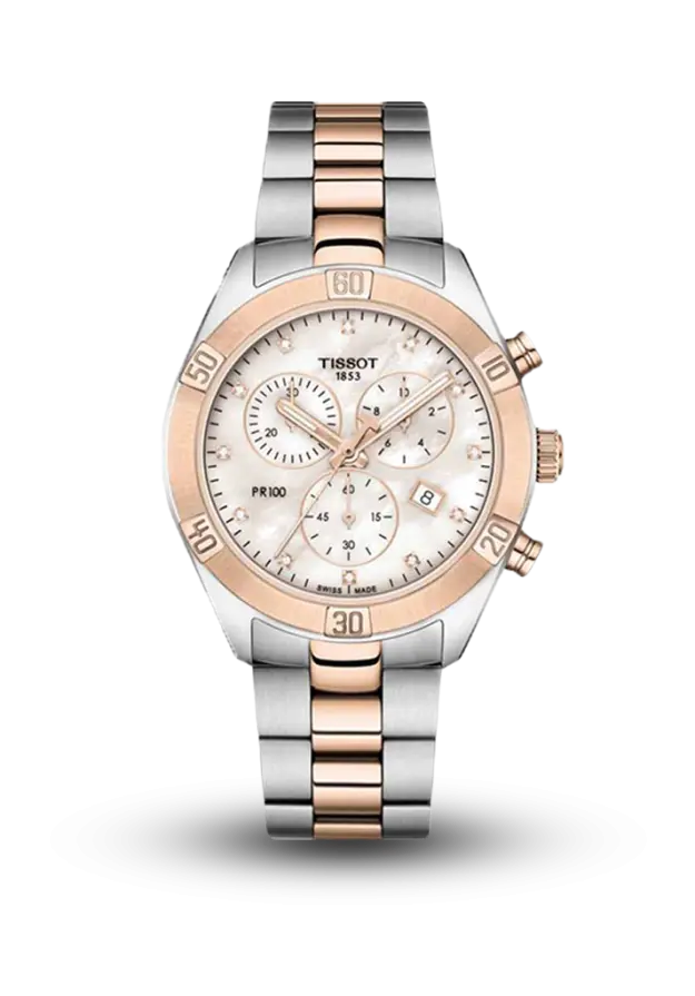 TISSOT - T-CLASSIC - PR 100 SPORT CHIC - T1019172211600  şəkil
