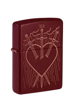 Zippo | Lazer Engravel | Three Of Swords | 46723