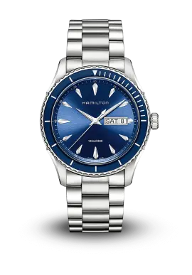 HAMILTON - JAZZMASTER - SEAVIEW DAY DATE QUARTZ - H37551141 
