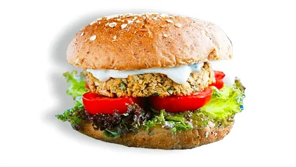 Burger | Veqan | VMF Kafe şəkil