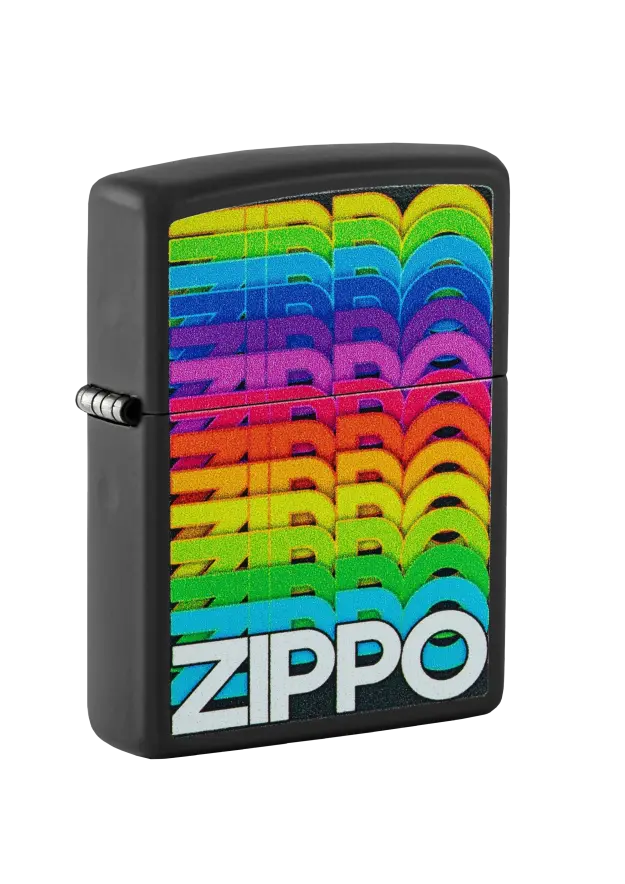 Zippo | Lighters | Design Black Matte | 46234 şəkil