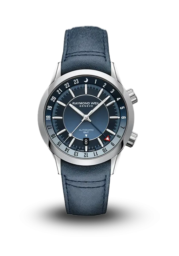 RAYMOND WEIL - FREELANCER - MEN GMT - 2761-STC-50001  şəkil