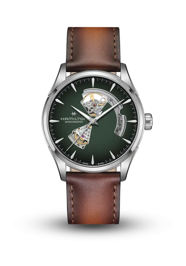 Hamilton | Jazzmaster | Open Heart Auto | H32705560 şəkil Hamilton | Jazzmaster | Open Heart Auto | H32705560 şəkil