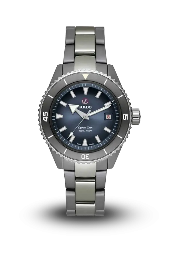 RADO - CAPTAIN COOK - HIGH-TECH CERAMIC - R32144202  şəkil