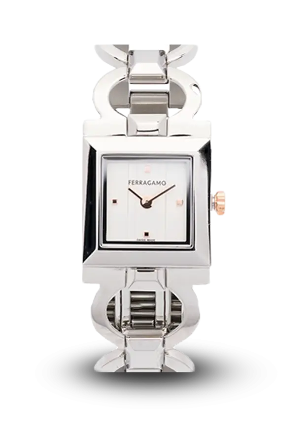 FERRAGAMO - SQUARE - LADY BRACELET QUARTZ - SFKT00123 şəkil