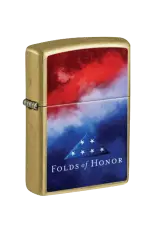 Zippo | Color Image | Folds Of Honor Clouds | 47095