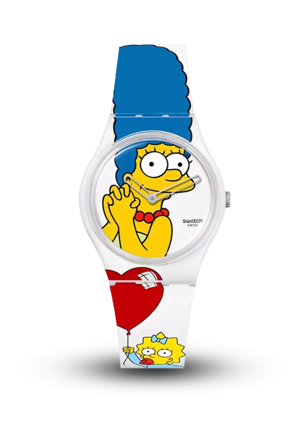 SWATCH - ORIGINALS - THE SIMPSONS ORIGINAL - SO28Z116 şəkil