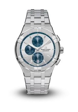 MAURICE LACROIX - AIKON -  QUARTZ CHRONOGRAPH - AI1118-SS002-230-1 