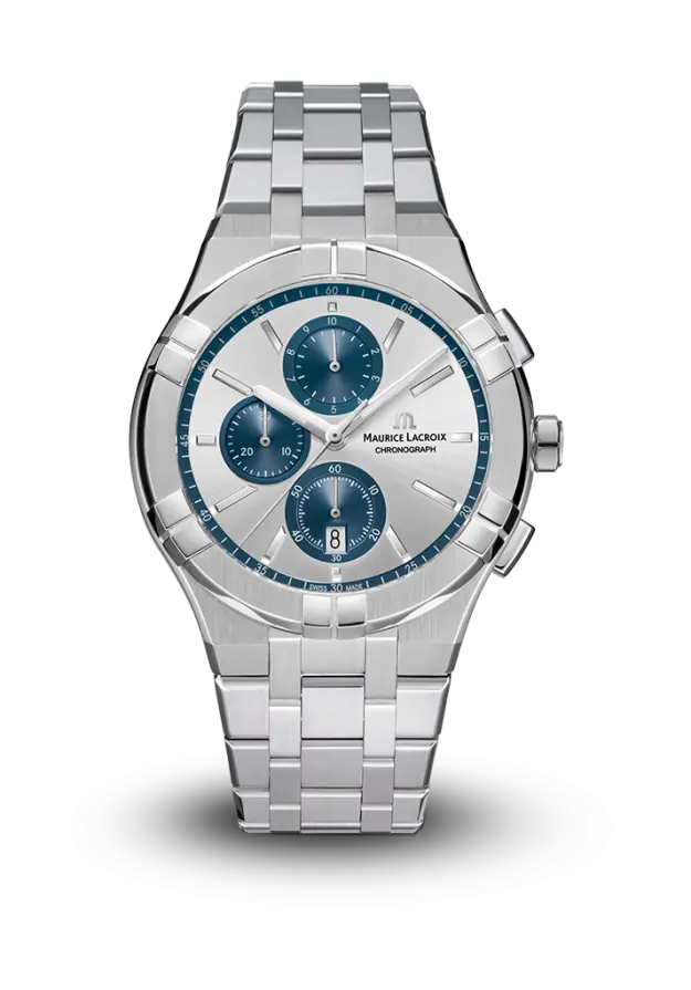 MAURICE LACROIX - AIKON -  QUARTZ CHRONOGRAPH - AI1118-SS002-230-1  şəkil