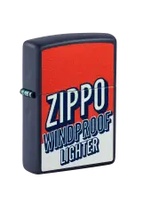 Zippo | Navy Matte | Windproof Lighter | 46486