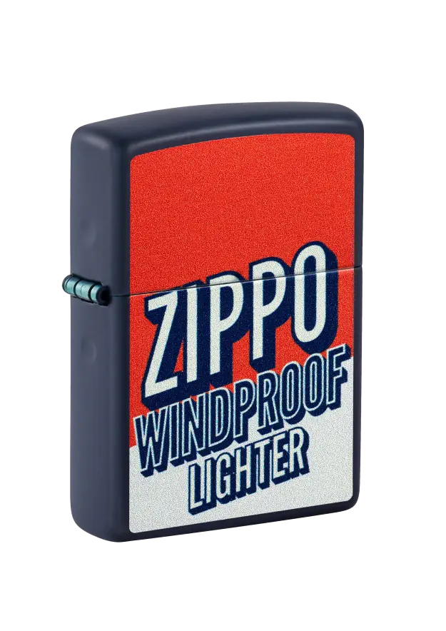 Zippo | Navy Matte | Windproof Lighter | 46486 şəkil