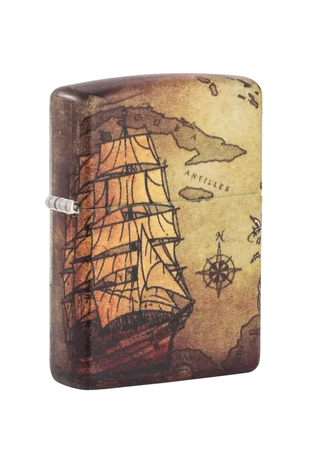 Zippo | Lighters | Pirate Ship Design | 49355 şəkil