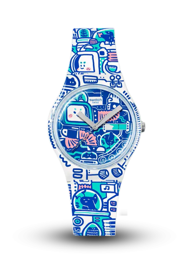 SWATCH - ORIGINALS - BREAK FREE ORIGINAL - SO28Z702 şəkil