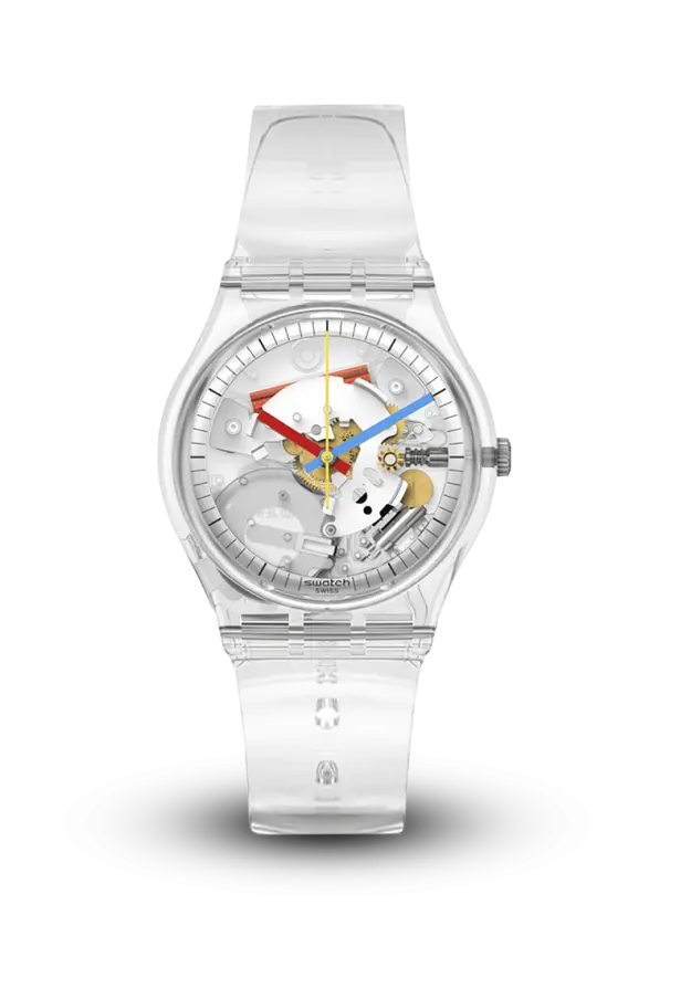 SWATCH - ORIGINALS - GENT CLEAR - SO28K100-S06 şəkil