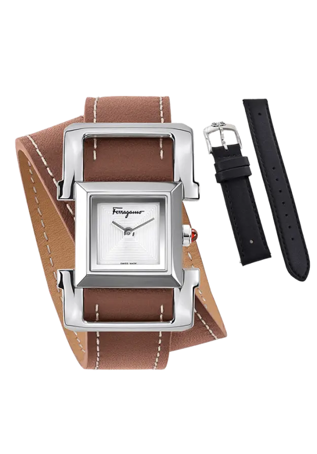 FERRAGAMO - SQUARE - 19MM STRAP - SFMA00121  şəkil