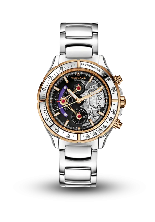 Versace | Dv One | Automatic Skeleton Chronograph | VK8020013 şəkil Versace | Dv One | Automatic Skeleton Chronograph | VK8020013 şəkil
