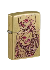Zippo | Street Brass | Bony Embrace | 47149
