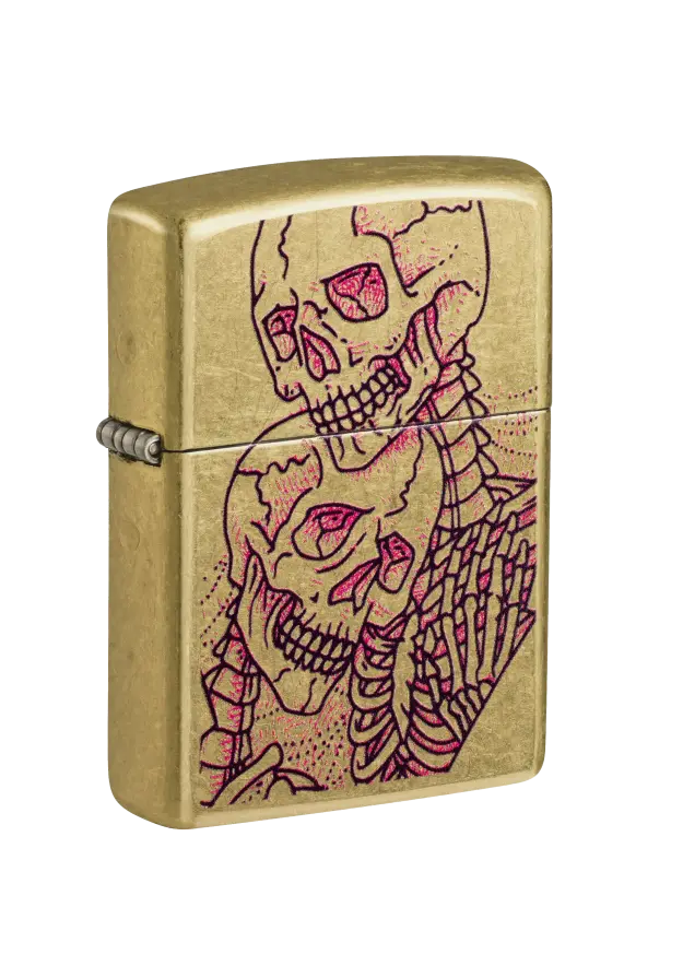Zippo | Street Brass | Bony Embrace | 47149 image
