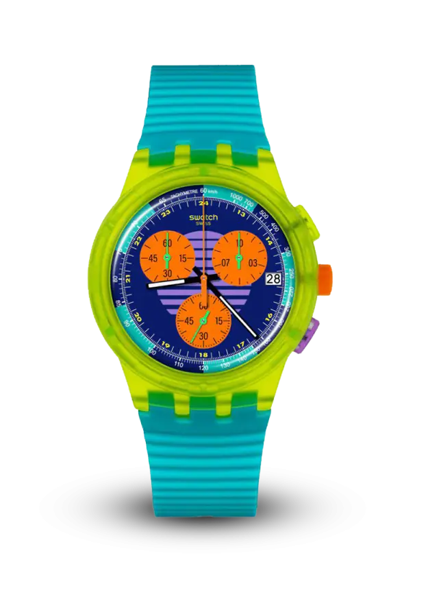 SWATCH - SWATCH NEON - SWATCH NEON WAVE - SUSJ404 şəkil