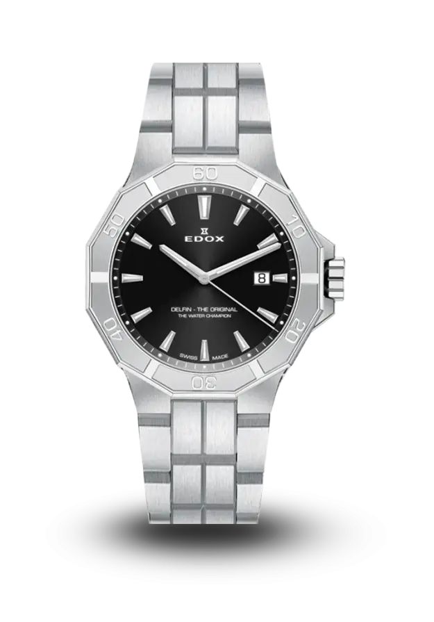 Edox | Delfin The Original | Date | 53021-3M-NIN şəkil