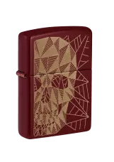 Zippo | Lazer Engravel | Geometric Skull | 46835