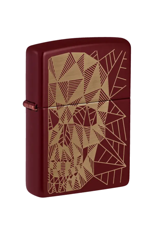 Zippo | Lazer Engravel | Geometric Skull | 46835 image