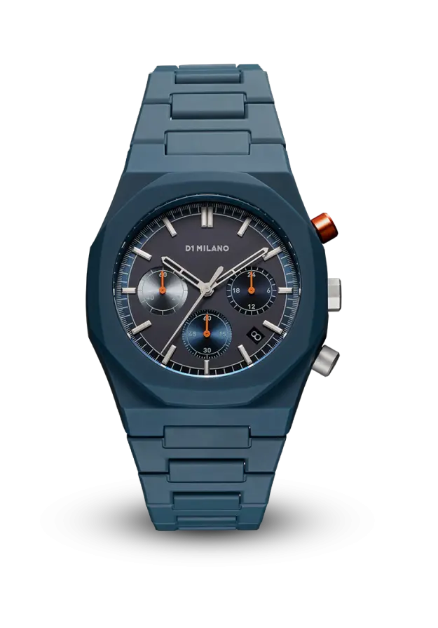 D1MILANO - POLYCHRONO - NEPTUNE BLUE - D1-PHBJ09 şəkil